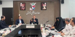 برگزاری نشست معاون فرهنگی و آموزشی بنیاد شهید و امور ایثارگران با مدیران اورژانس کشور