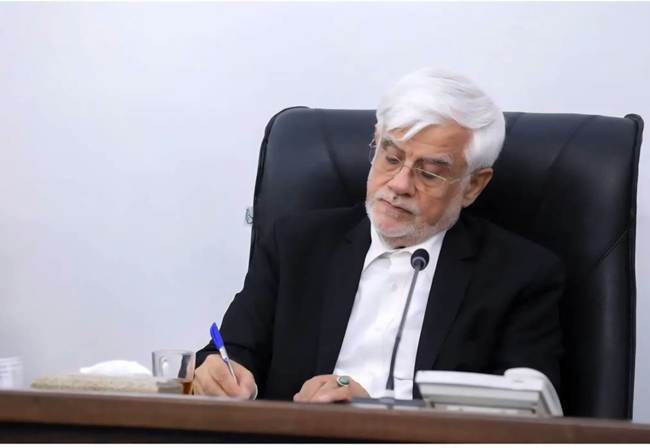 تشکر دکتر محمدرضا عارف معاون اول رئیس جمهور از اقدامات بنیاد شهید و امور ایثارگران در جنگ تحمیلی رمضان