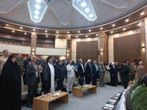 برگزاری مراسم تجلیل و تکریم خانواده‌های معظم شهدای جنگ رمضان استان اردبیل