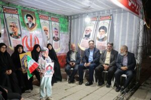 برگزاری پردیس سلام شهید کرمانشاه با حضور مدیرکل و خانواده های شهدای جنگ رمضان