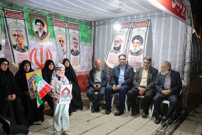 برگزاری پردیس سلام شهید کرمانشاه با حضور مدیرکل و خانواده های شهدای جنگ رمضان