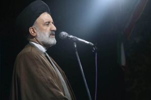 حضور نماینده ولی فقیه در بنیاد شهید و امور ایثارگران در تجمع مردم رشت