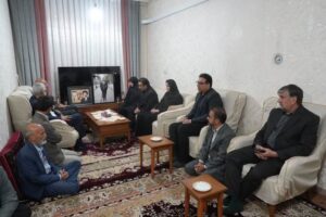تجلیل استاندار کرمانشاه از خانواده شهید میلاد مرادی