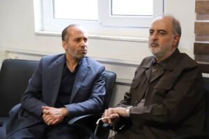 نشست دبیر کنگره شهدای غریب در اسارت با مدیرکل بنیاد شهید و امور ایثارگران استان مرکزی