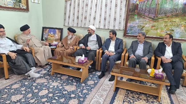 نشست مسئولان ارشد استان همدان با نماینده آیت‌الله العظمی سیستانی در قم