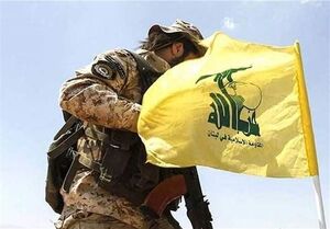 فرمانده واحد مهندسی حزب‌الله در کنار حاج قاسم
