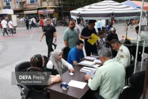 مجاهدت پلیس در جنگ تحمیلی سوم