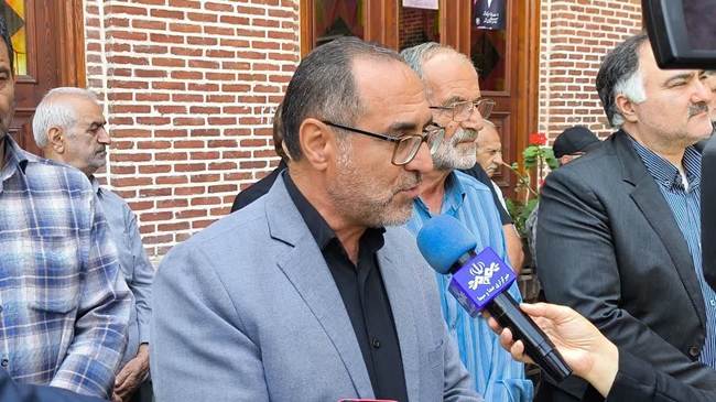 تشییع پیکر جانباز ۷۰ درصد نخاعی، حاج احمد ذوالفقار خمیران در ساری؛ استقامت ۴۳ ساله در اوج درد