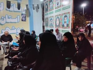برگزاری نشست خبری مدیرکل بنیاد شهید و امور ایثارگران بوشهر در غرفه روایت میدان