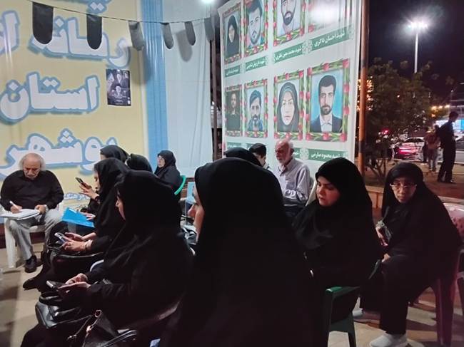 برگزاری نشست خبری مدیرکل بنیاد شهید و امور ایثارگران بوشهر در غرفه روایت میدان