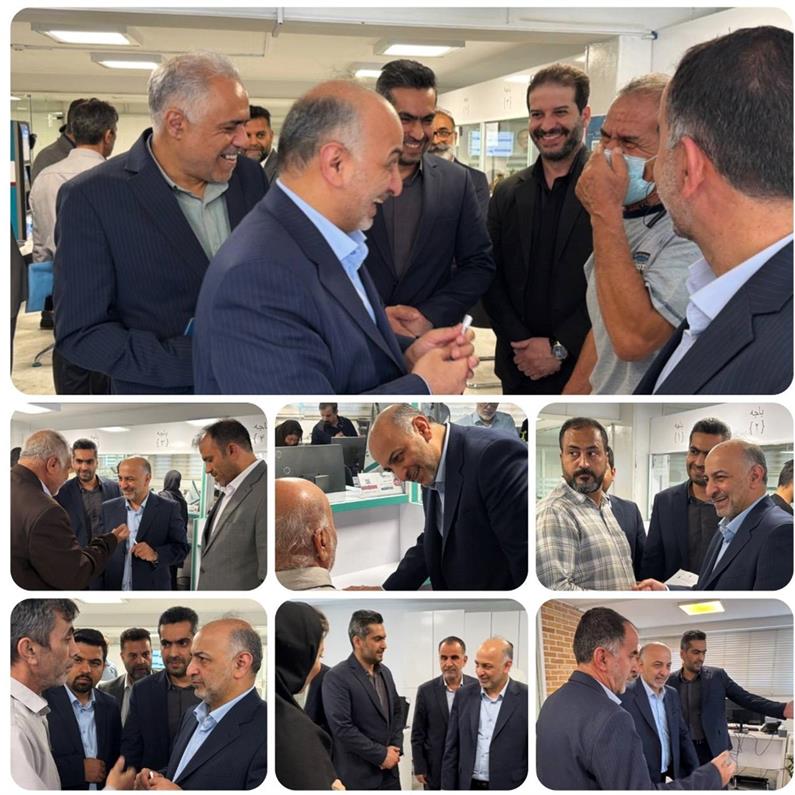 بازدید میدانی مدیرعامل بیمه دی از شعبه تخصصی درمان؛ تأکید بر ارتقای کیفیت خدمات و تخصیص لاین اختصاصی برای بازنشستگان