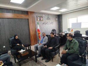 آیین تکریم و معارفه رئیس بنیاد شهید و امور ایثارگران شهرستان هامون