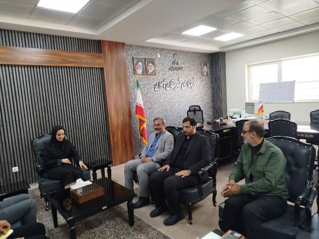 آیین تکریم و معارفه رئیس بنیاد شهید و امور ایثارگران شهرستان هامون