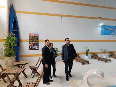 بازدید مدیرکل بنیاد شهید کرمانشاه از مجموعه فرهنگی ورزشی ایثار استان