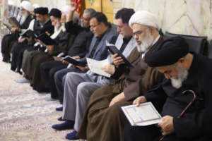 بزرگداشت قائد شهید امت در حرم مطهر حضرت معصومه (س) با حضور ایثارگران استان قم