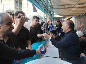 بیمه دی در صف خدمت به زائران وداع با رهبر شهید؛ از اسکان و پذیرایی تا درمان گرمازدگی