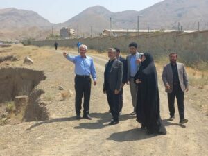 بازدید میدانی از پروژه مسکن ایثارگران در سیاهکلاهان کرج