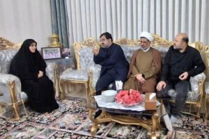 استاندار قم از دو نوجوان بازمانده حادثه شهریار دیدار کرد