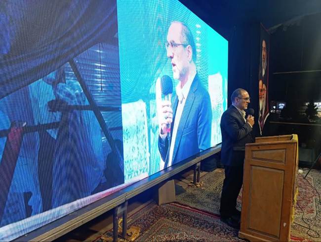 برگزاری یادواره شهدای غریب در اسارت در شهرستان آمل با حضور مدیرکل بنیاد شهید مازندران