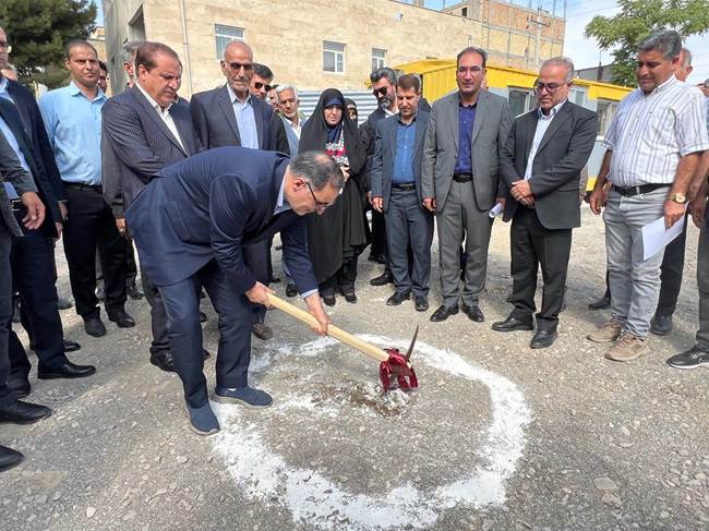 برگزاری آیین کلنگ‌زنی فاز دوم مجتمع فرهنگی، ورزشی و توانبخشی ایثار استان ایلام با مساحت ۱۶۳۵ متر مربع 