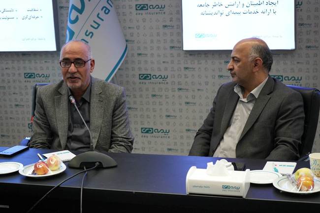 تأکید سرپرست معاونت بهداشت و درمان بنیاد شهید بر توسعه خدمات نوین بیمه دی