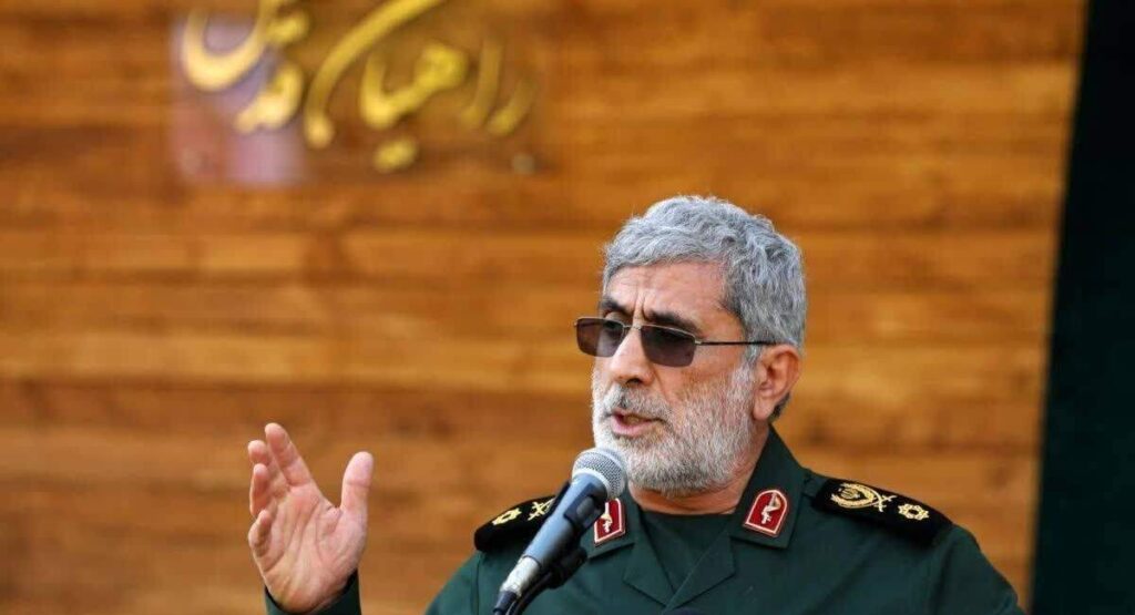 واکنش سردار قاآنی به شهرک‌سازی و جنایات صهیونیست‌ها