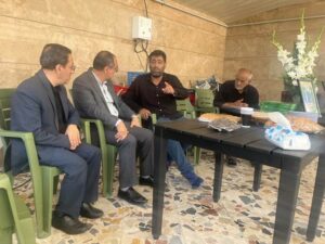 دیدار مدیرکل بنیاد شهید مازندران با خانواده شهید «اقتدار»؛ تجدید میثاق با آرمان‌های شهدا