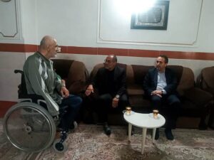 بررسی چالش‌های درمانی خانواده‌های شهدا و ایثارگران در نشست مدیرکل بنیاد شهید مازندران با رئیس بیمارستان ولایت ساری