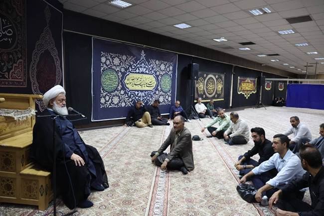 برگزاری مراسم سالروز وفات حضرت معصومه (س) در بنیاد شهید و امور ایثارگران