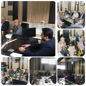 برگزاری نشست هم‌اندیشی مدیر بیمه دی استان مازندران با صندوق بازنشستگان فولاد