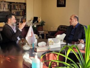 گفت‌وگوی مدیرکل بنیاد شهید تهران بزرگ با سرپرست بهزیستی درباره مسائل مشترک