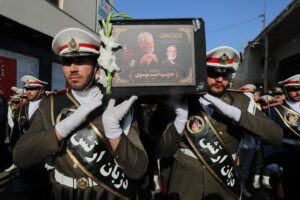 تشییع باشکوه پیکر مرحوم حاج سید احمد موسوی، پدر امیر سپهبد شهید سید عبدالرحیم موسوی در قم