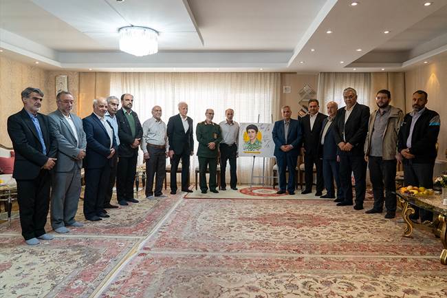 اوج قهرمانی در میدان ایثار؛ رونمایی از پوستر شهید «حسین دلیر اکبری» به‌عنوان شهید شاخص بسیج ورزشکاران کشور