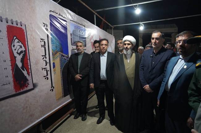 بازدید رئیس بنیاد شهید از سالن ورزشی لامرد؛ تأکید بر روایت‌گری مظلومیت شهدای ورزشکار