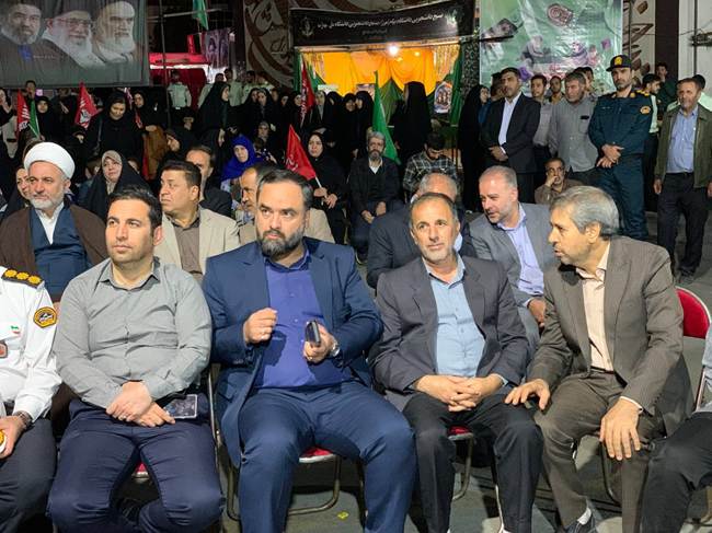 همگامی معاون شورای عالی ایثار و شهادت با مردم سلحشور سنندج