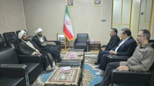 تلاش برای ارتقای سطح خدمت‌رسانی به ایثارگران؛ دیدار مدیران بنیاد شهید با امام جمعه میناب