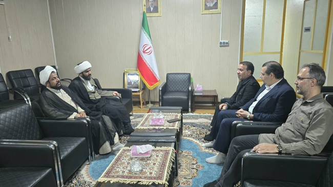تلاش برای ارتقای سطح خدمت‌رسانی به ایثارگران؛ دیدار مدیران بنیاد شهید با امام جمعه میناب