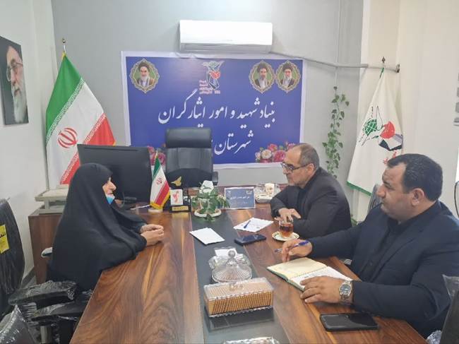 سفر مدیرکل بنیاد شهید مازندران به جویبار و بررسی مسائل ایثارگران در دیدار با فرماندار