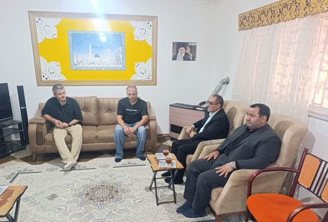 از بازدید مدیرکل بنیاد مازندران از بانک دی جویبار تا دیدار با خانواده جانباز متوفی