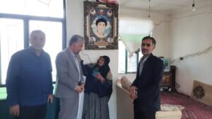 ثبت بیش از ۹۰ دیدار در قالب «طرح سپاس»؛ حضور میدانی مدیرکل بنیاد شهید اردبیل در روستاهای پارس‌آباد