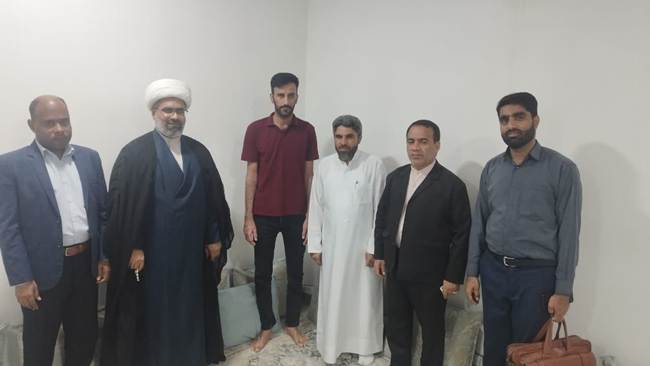 دیدار مدیرکل و نماینده ولی‌فقیه در بنیاد شهید هرمزگان با مجروحان جنگ رمضان